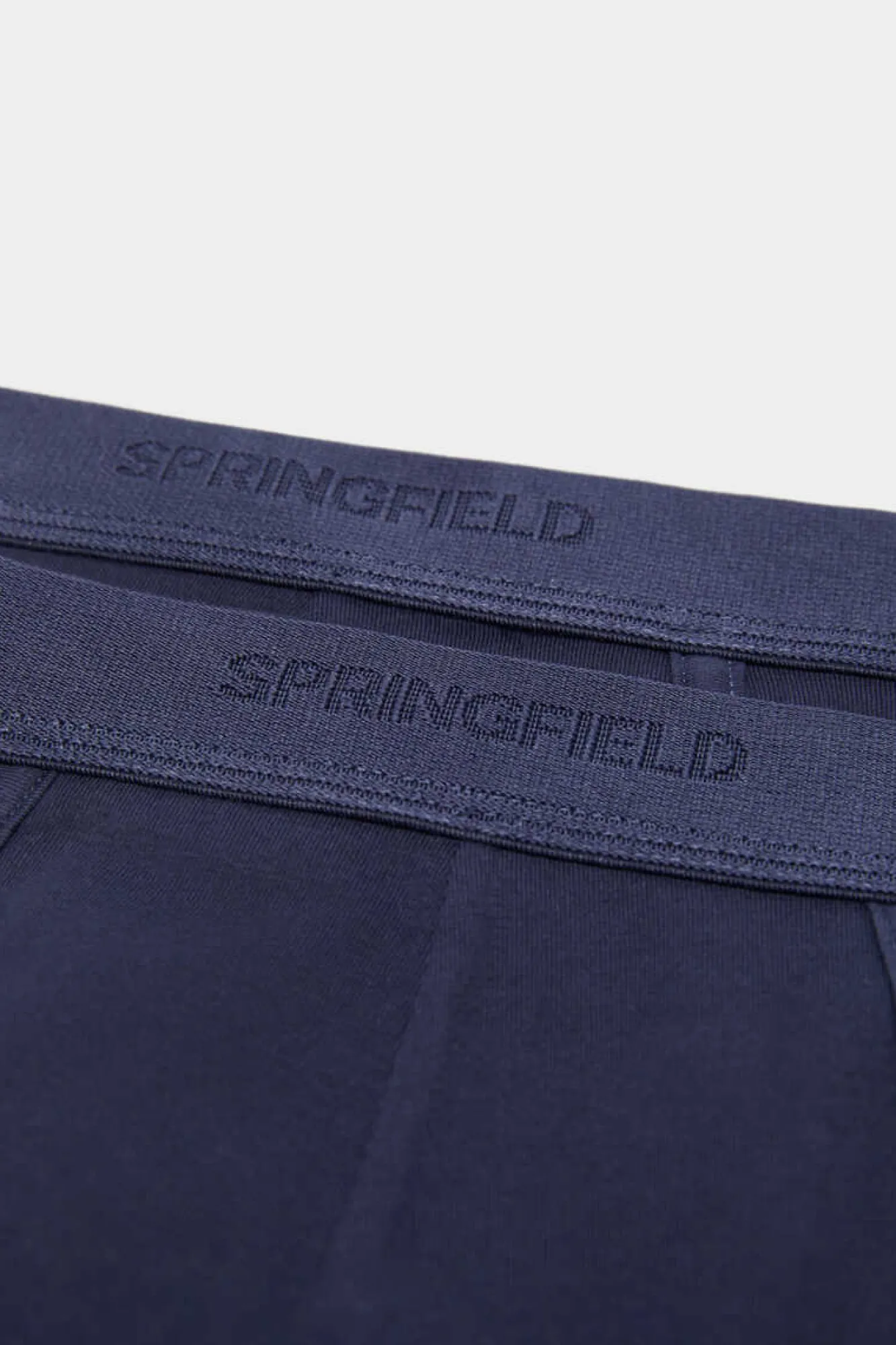 Springfield Pack 2 Cuecas Basicas Algodao Azul Hot