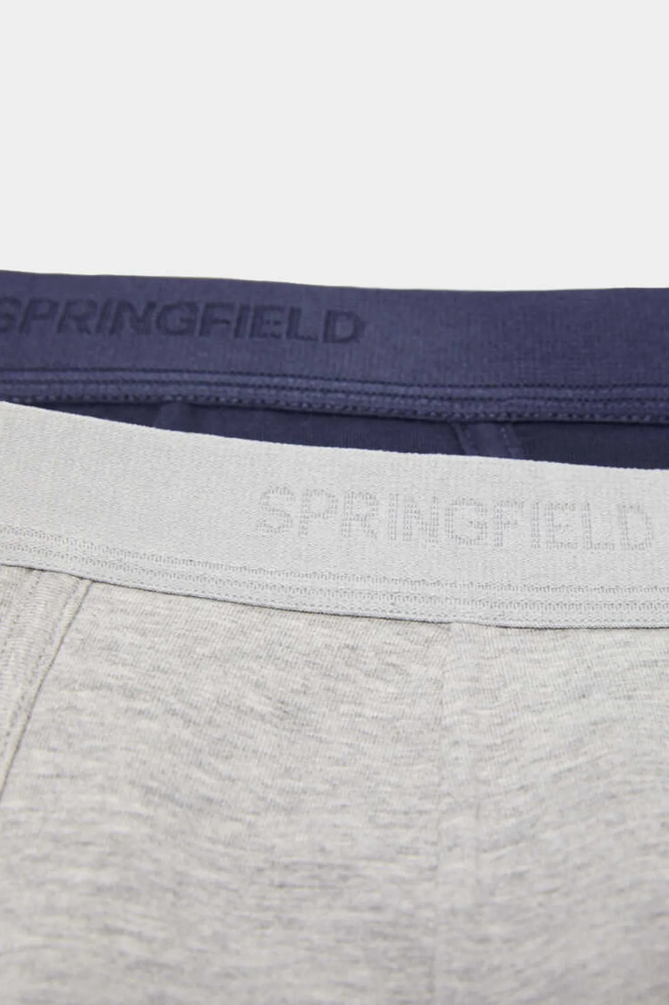 Springfield Pack 2 Cuecas Basicas Algodao Cinza