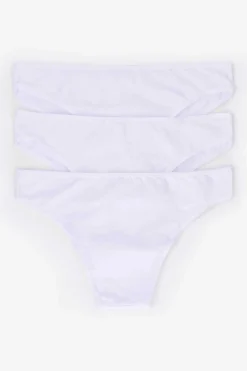 Women'secret Calcinhas-Pack 3 Cuecas Brasileiras Microfibra