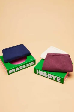 HI&BYE Roupa Interior-Pack 3 Cuecas Brasileiras Multicoloridas: Preto, Bordo, Amarelo