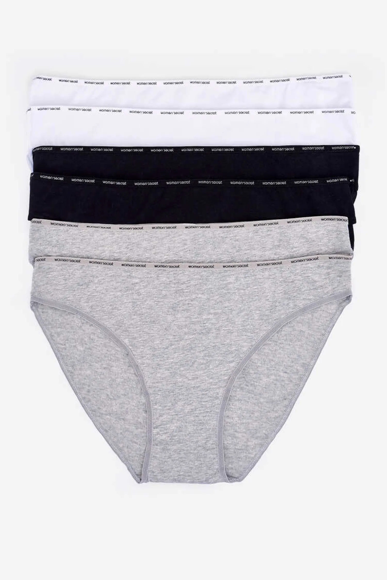 Women'secret Calcinhas-Pack 6 Cuecas Classicas Algodao