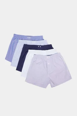 Springfield Pack 3 Cuecas Em Popelina De Algodao Azul Best