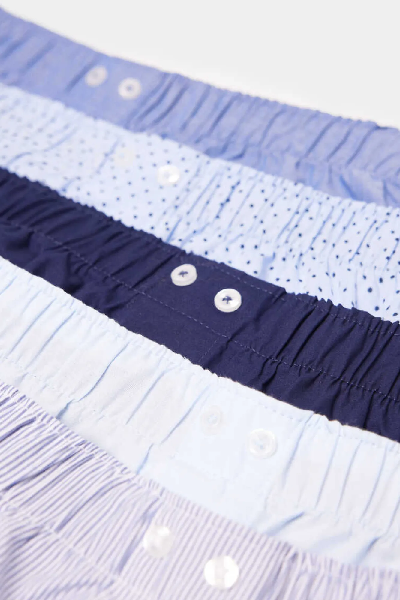 Springfield Pack 3 Cuecas Em Popelina De Algodao Azul Best