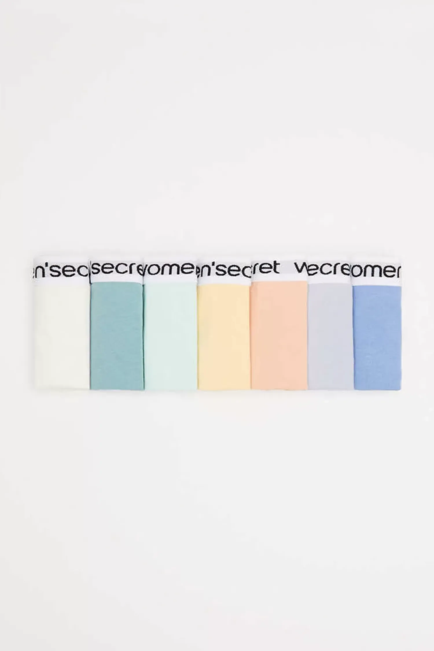 Women'secret Calcinhas-Pack 7 Cuequinhas Algodao Logo