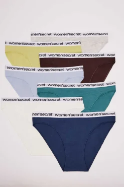 Women'secret Calcinhas-Pack 7 Cuequinhas Algodao Logo