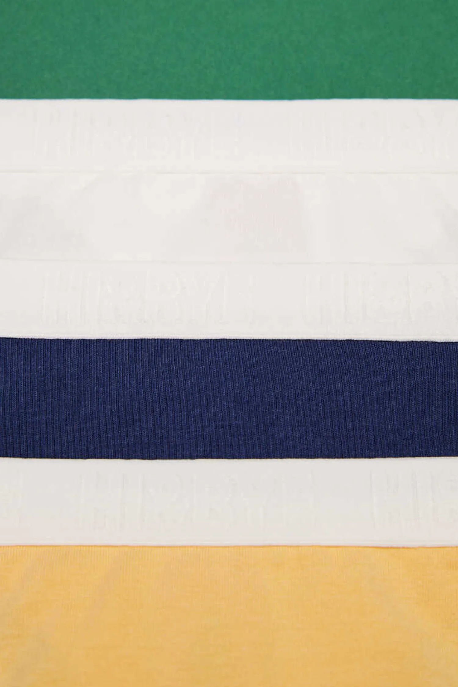 HI&BYE Roupa Interior-Pack 3 Cuequinhas Tanga Multicolor: Amarelo, Navy, Branco