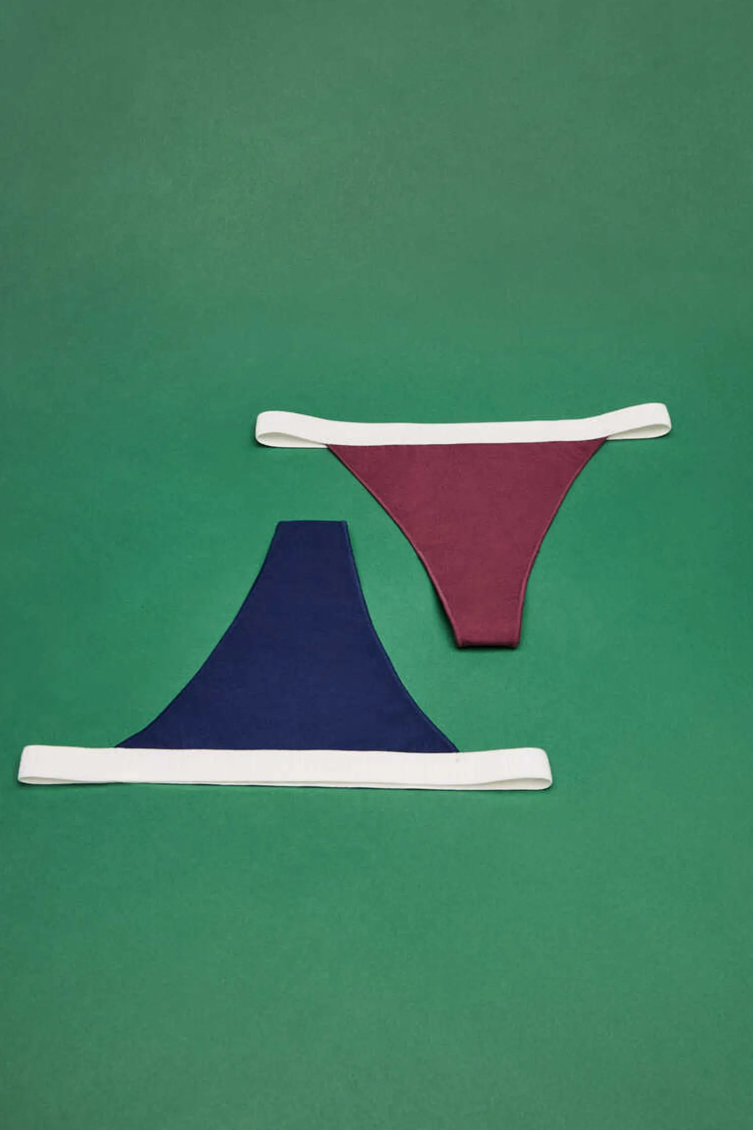 HI&BYE Roupa Interior-Pack 3 Cuequinhas Tanga Multicolor: Navy, Cinzento, Bordeaux