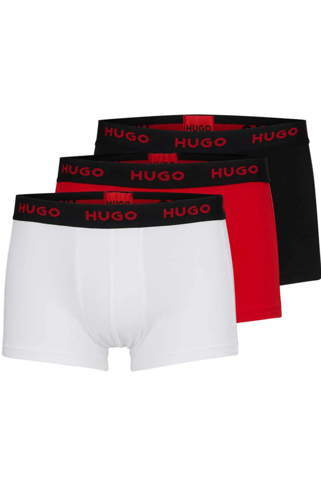 HUGO Pack Cuecas Vermelho Real Discount