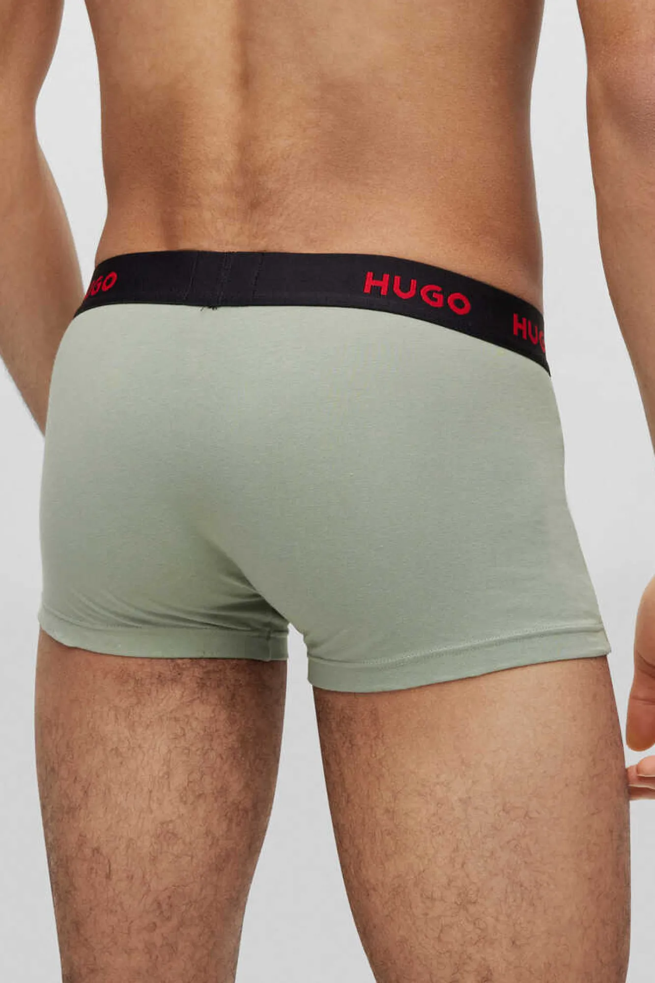 HUGO Pack Cuecas Cinza New