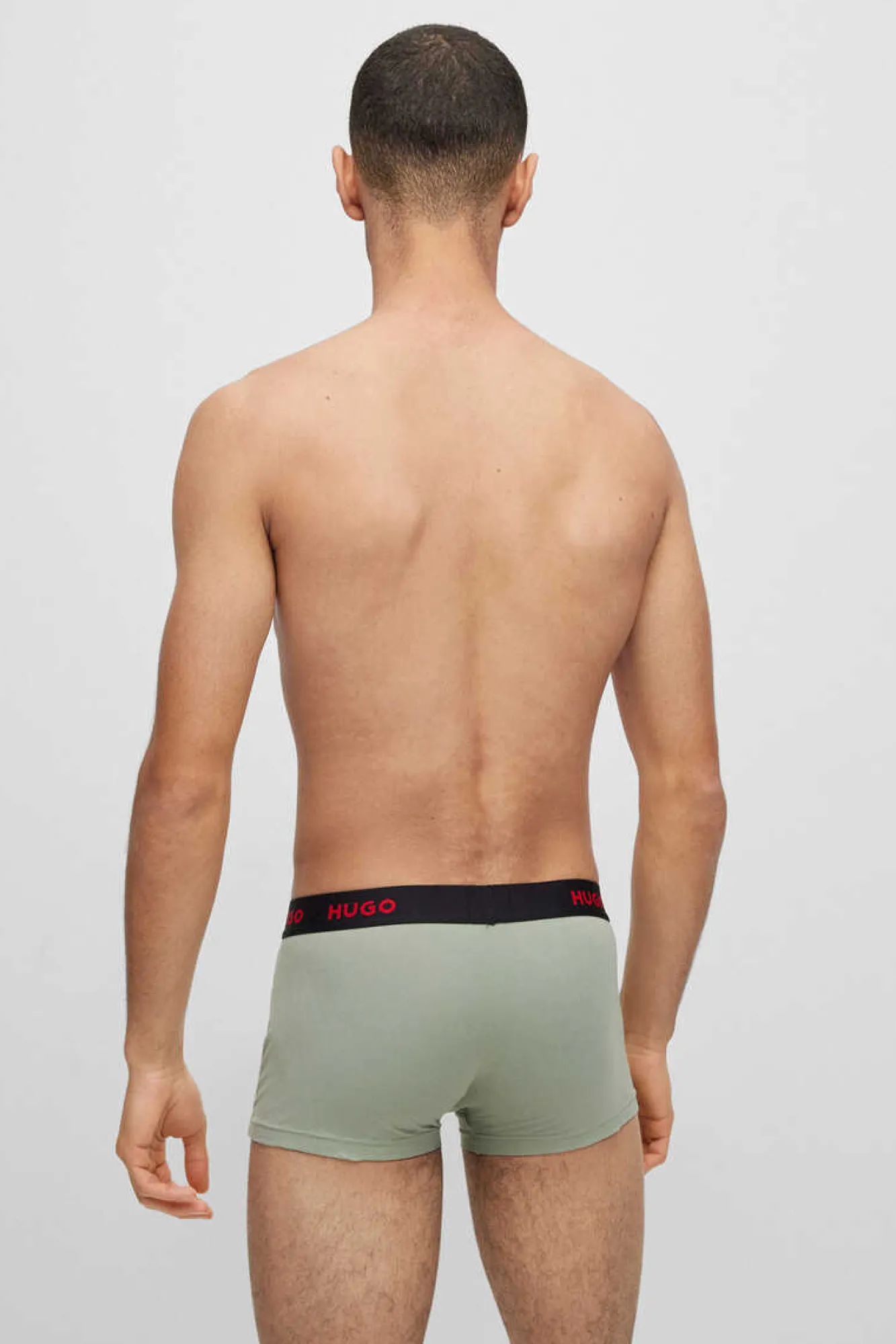 HUGO Pack Cuecas Cinza New