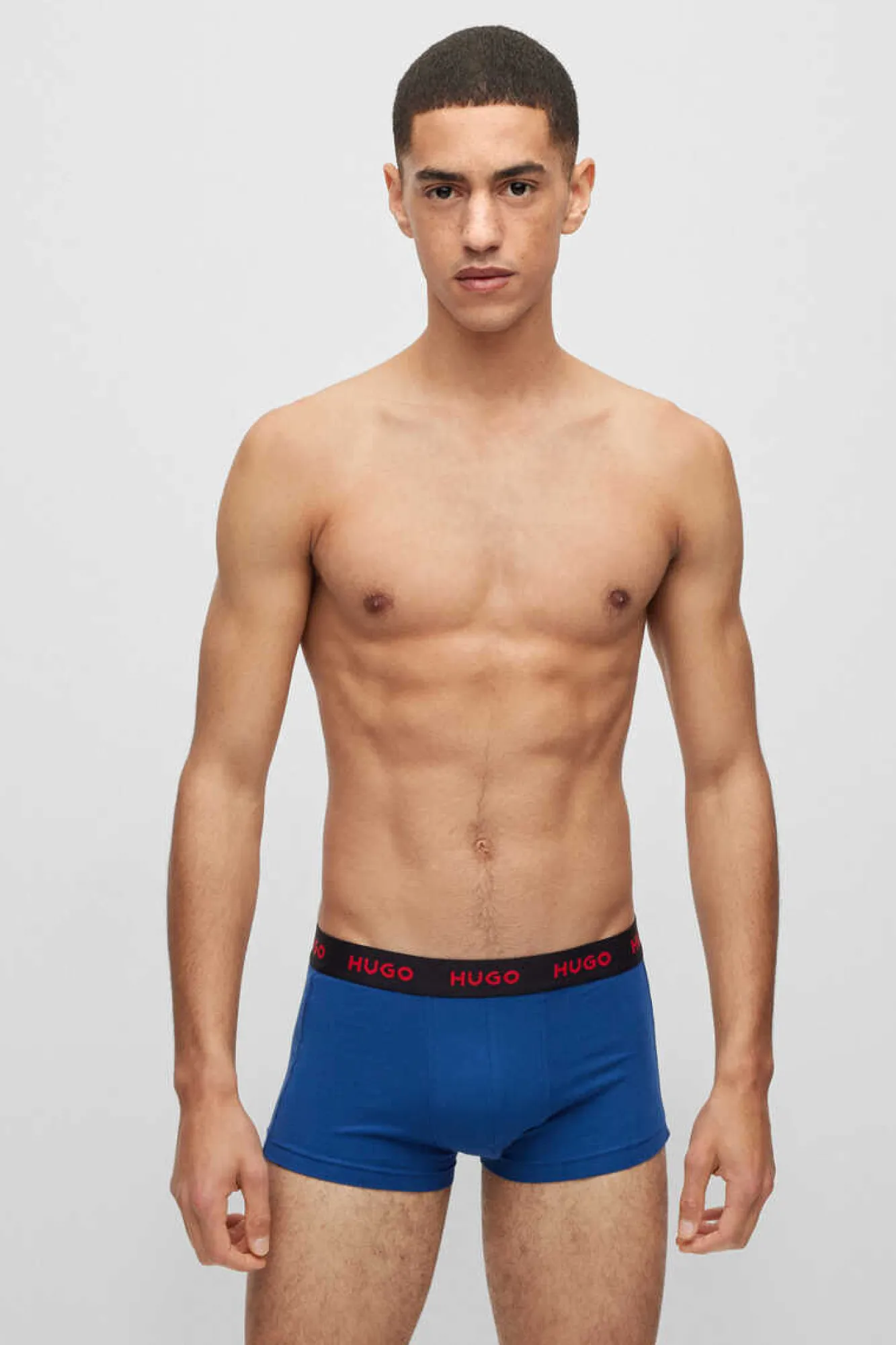 HUGO Pack Cuecas Cinza New