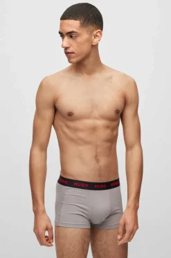 HUGO Pack Cuecas Cinza New