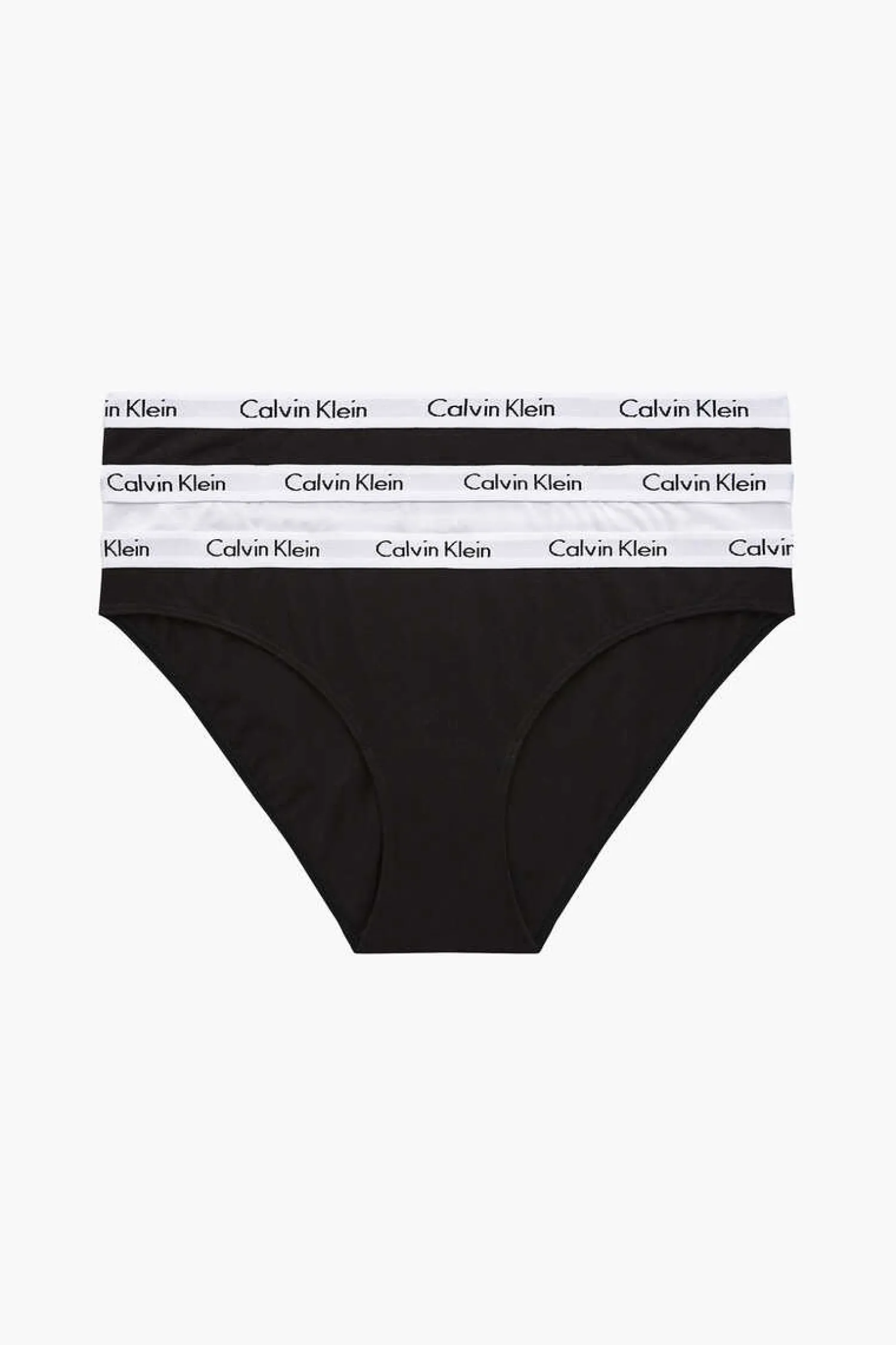 Calvin Klein Calcinhas-Pack De 3 Cuequinhas Cos Elastico