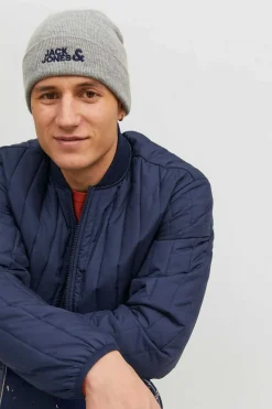 Jack & Jones Pack De 2 Sweatshirt Com Capuz Print Logo Marinho Online