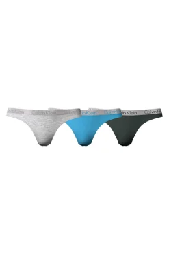 Calvin Klein Calcinhas-Pack De 3 Tangas Randiant Cotton.