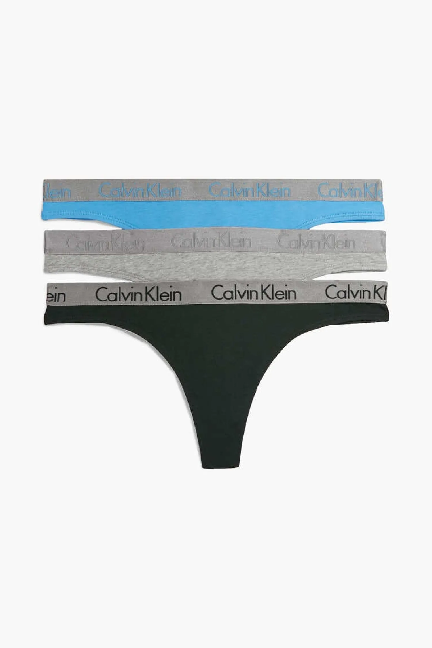 Calvin Klein Calcinhas-Pack De 3 Tangas Randiant Cotton.