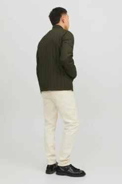 Jack & Jones Pack De 3 T-Shirts De Manga Curta Slim Print Logo Verde Best