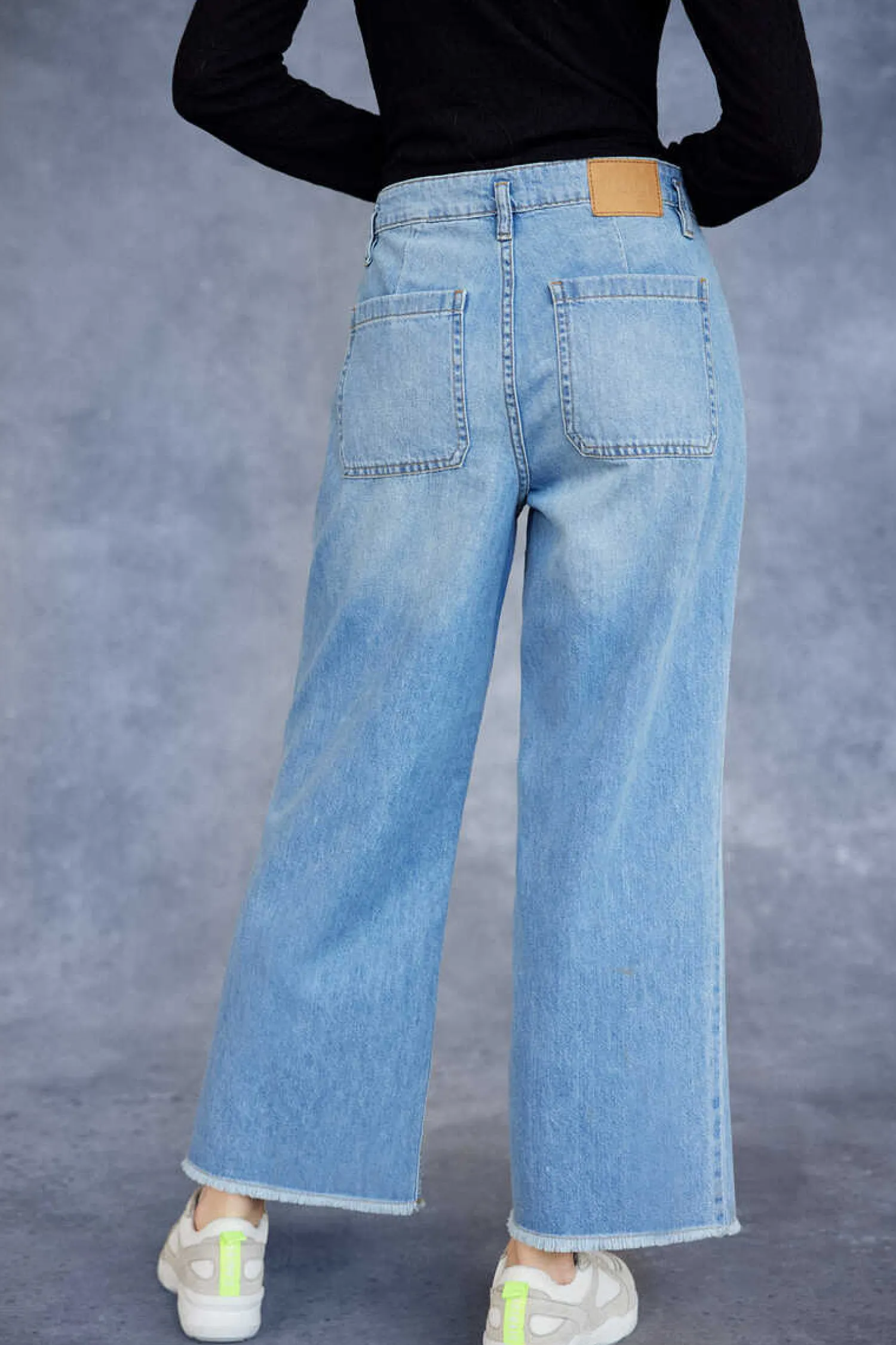 Slowlove Calcas-Pantalon Vaquero Palazzo