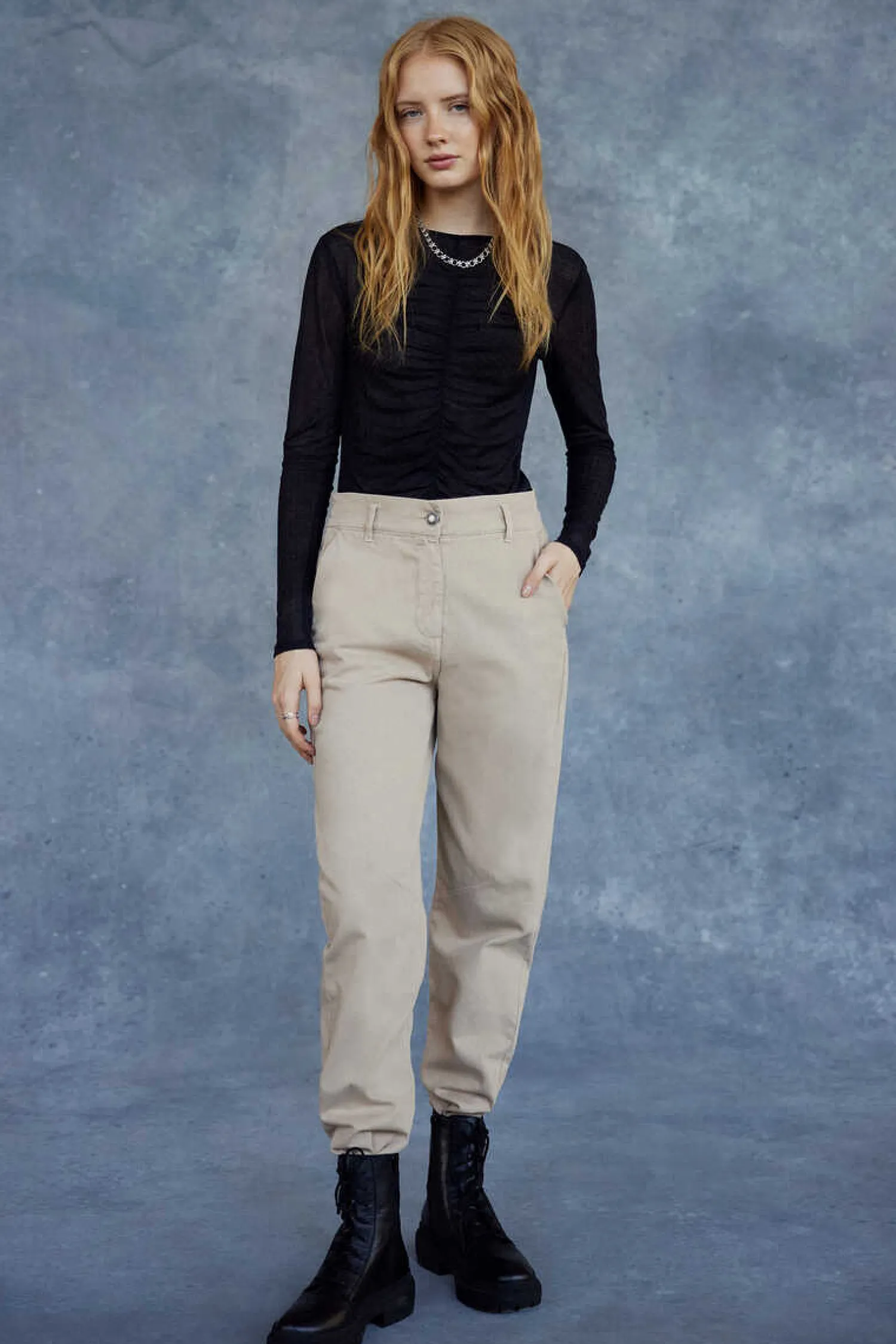Slowlove Calcas-Pantalon Vaquero Slouchy