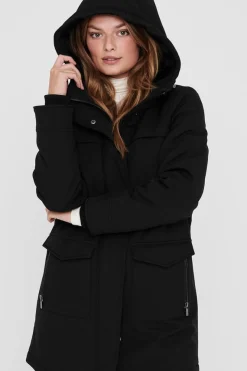 Only Sobretudos E Parkas-Parka 3/4 Taschen Mit Kapuze