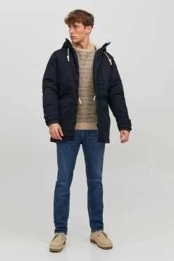 Jack & Jones Parka Com Capuz Marinho New