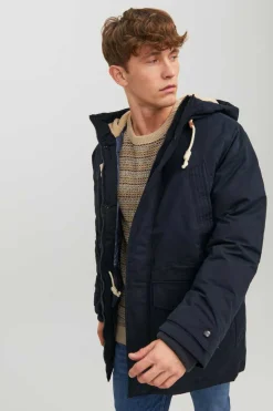 Jack & Jones Parka Com Capuz Marinho New