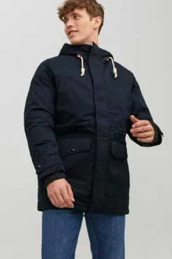Jack & Jones Parka Com Capuz Marinho New