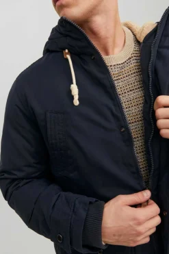 Jack & Jones Parka Com Capuz Marinho New