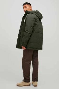 Jack & Jones Parka Com Capuz Verde Best
