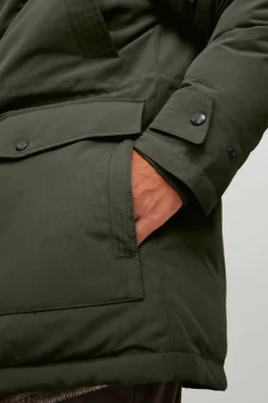 Jack & Jones Parka Com Capuz Verde Best