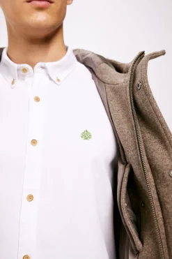 Springfield Parka De Efeito La Capuz Cor Best