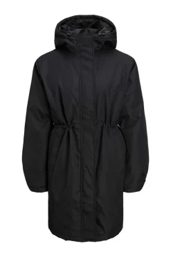 Jack & Jones Sobretudos E Parkas-Parka De Mulher Com Capuz E Cintura Ajustavel