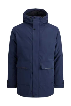 Jack & Jones Parka Impermeavel Marinho Discount