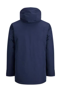 Jack & Jones Parka Impermeavel Marinho Discount