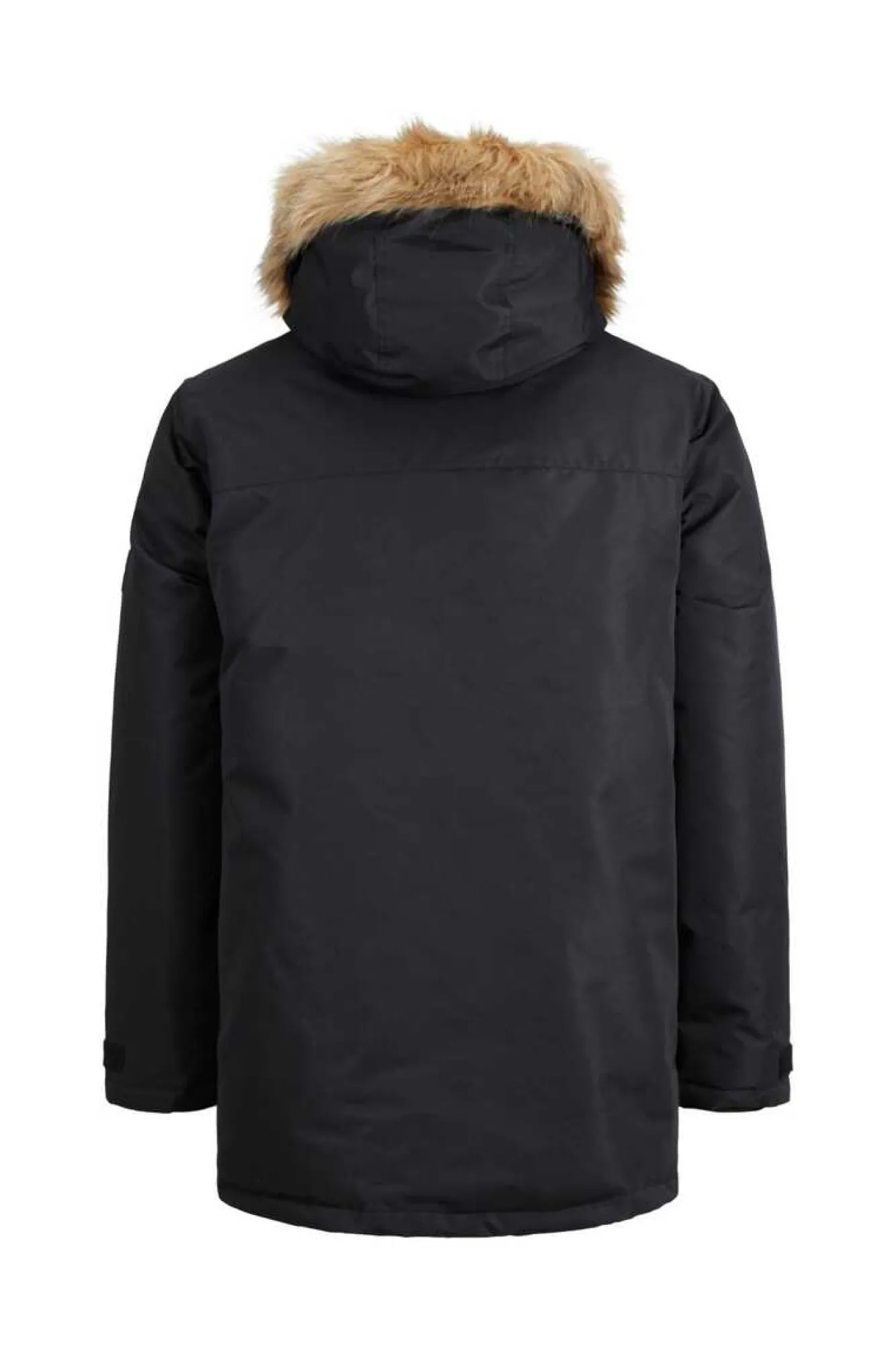Jack & Jones Parka Pelo Capuz Preto Discount