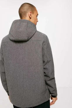 Springfield Parka Tecnica Shoftshell Cinza New