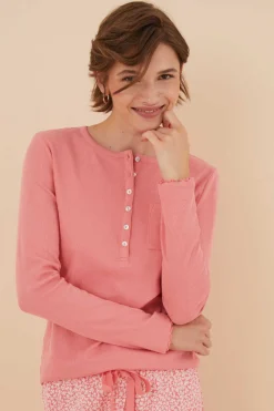 Women'secret Pijamas-Pijama 100% Algodao Coral Multiflor