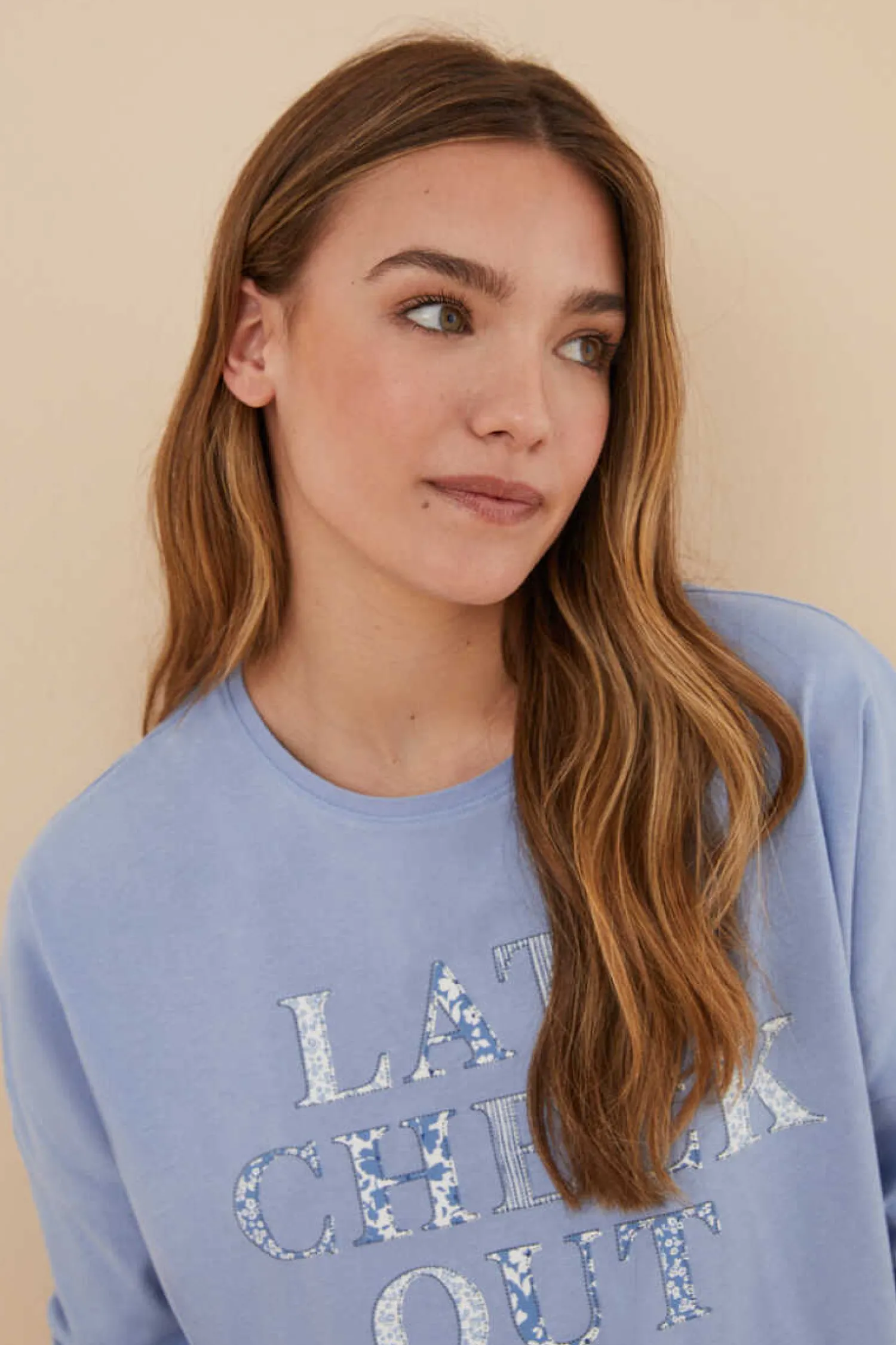 Women'secret Pijamas-Pijama 100% Algodao Multiflor