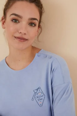 Women'secret Pijamas-Pijama 100% Algodao Patchwork Flores