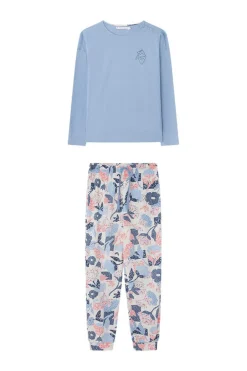 Women'secret Pijamas-Pijama 100% Algodao Patchwork Flores