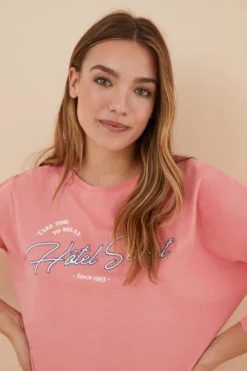 Women'secret Pijamas-Pijama 100% Algodao Riscas