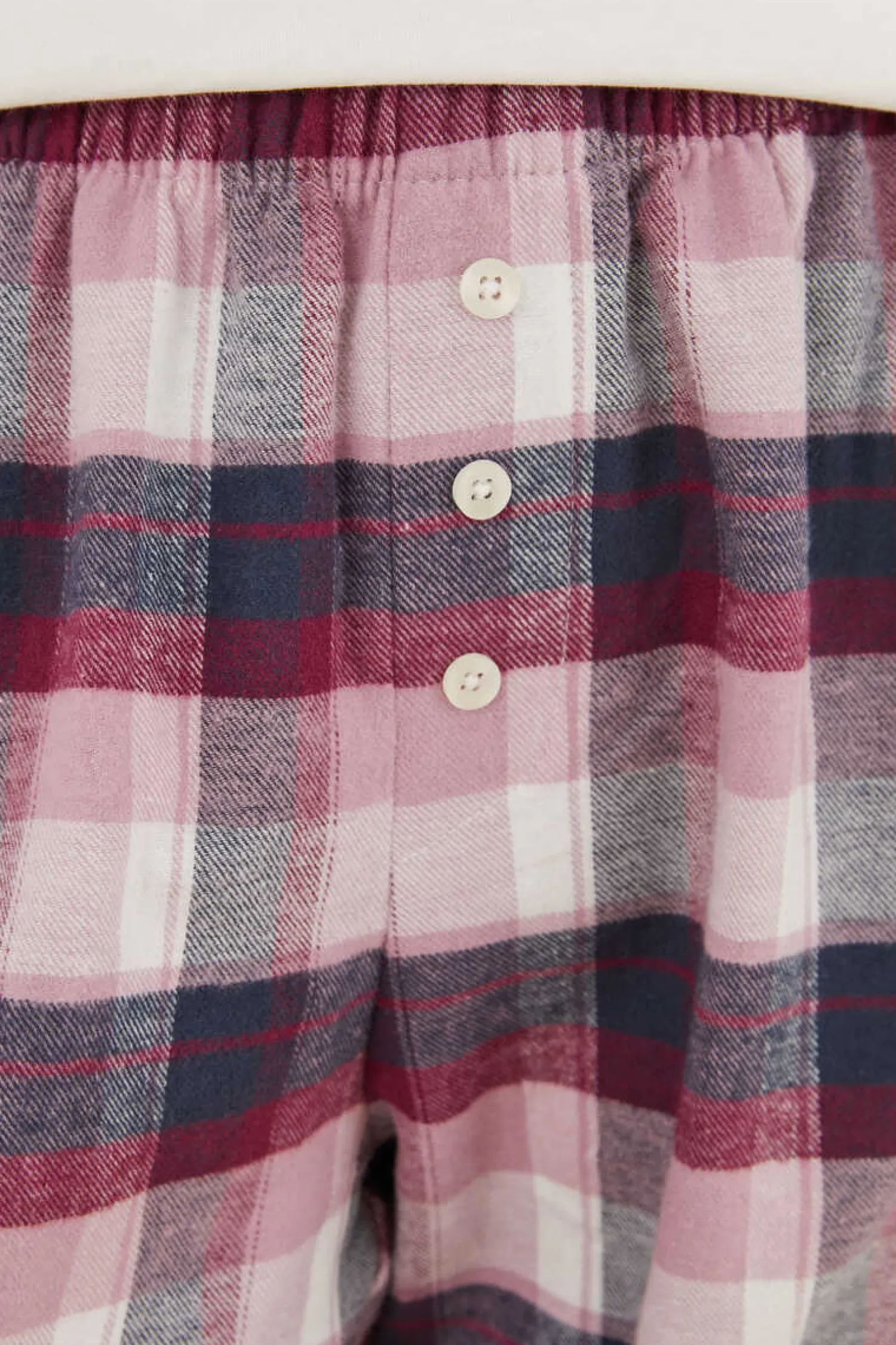 Women'secret Pijamas-Pijama 100% Algodao Snoopy Flanela