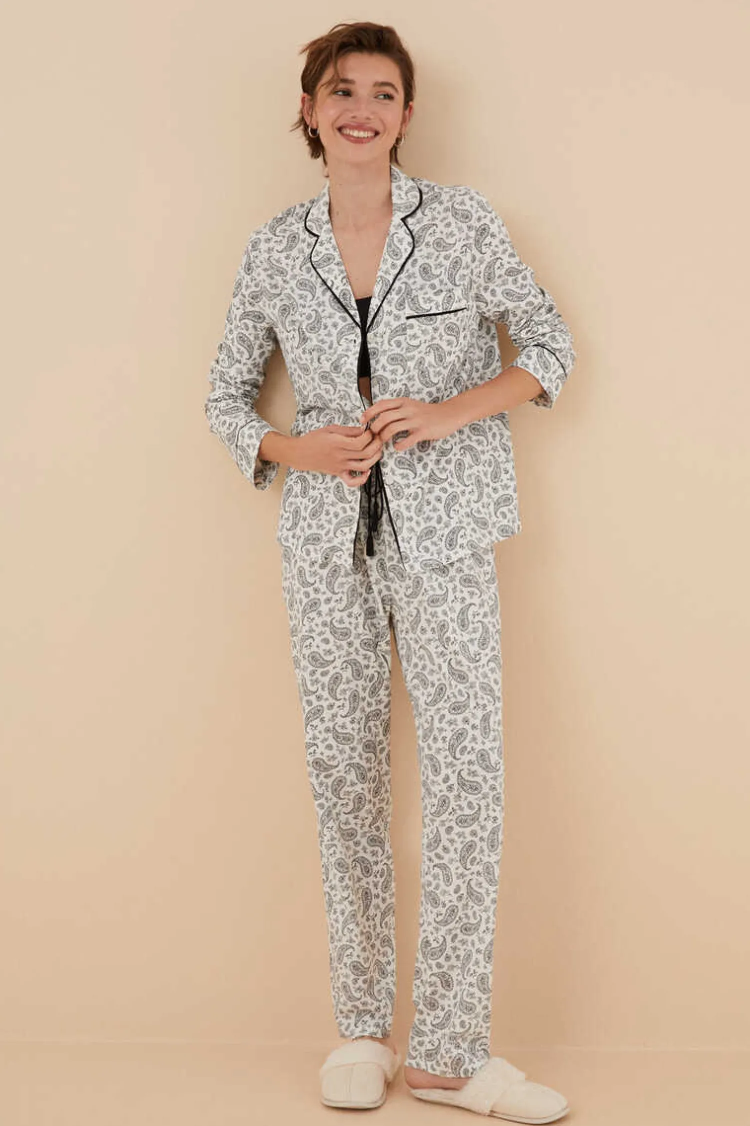 Women'secret Pijamas-Pijama Camiseiro 100% Algodao Boho