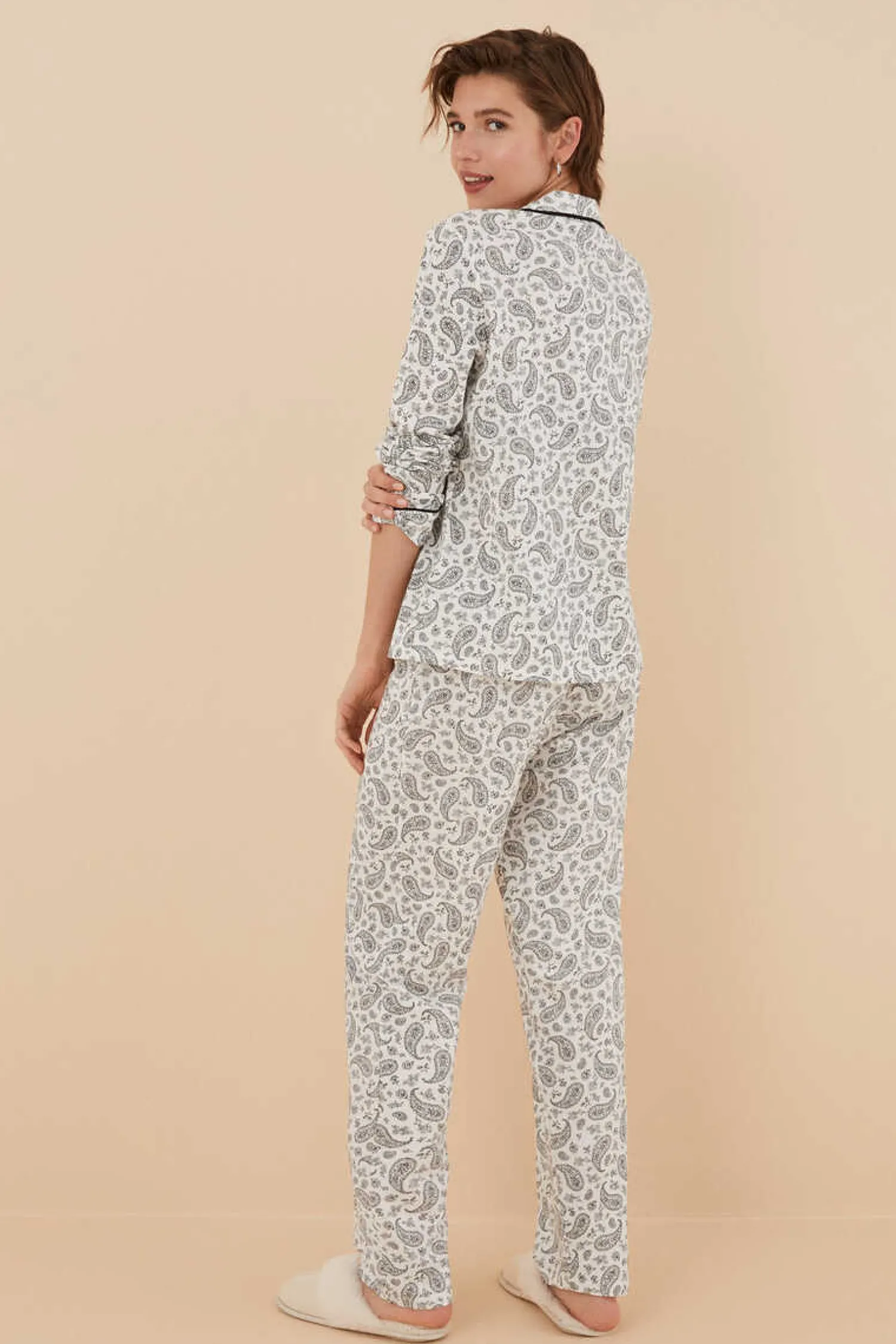 Women'secret Pijamas-Pijama Camiseiro 100% Algodao Boho