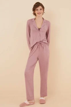 Women'secret Pijamas-Pijama Camiseiro Viscose Suave