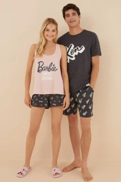 Women'secret Pijamas-Pijama Curto Algodao Da Barbie