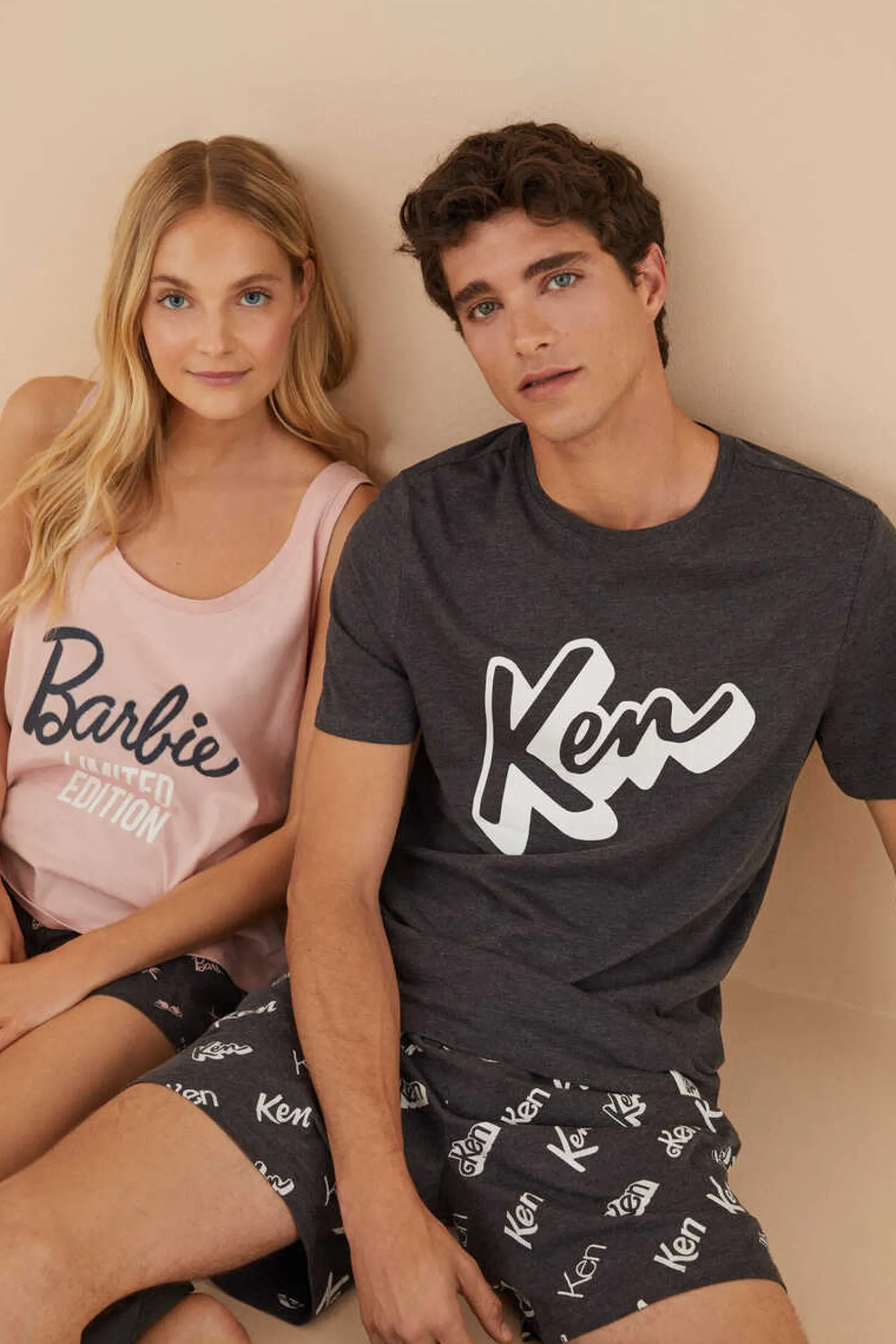 Women'secret Pijamas-Pijama Curto Algodao Da Barbie