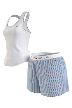 Tommy Jeans Pijamas-Pijama De Calcoes E Camisola Sem Mangas
