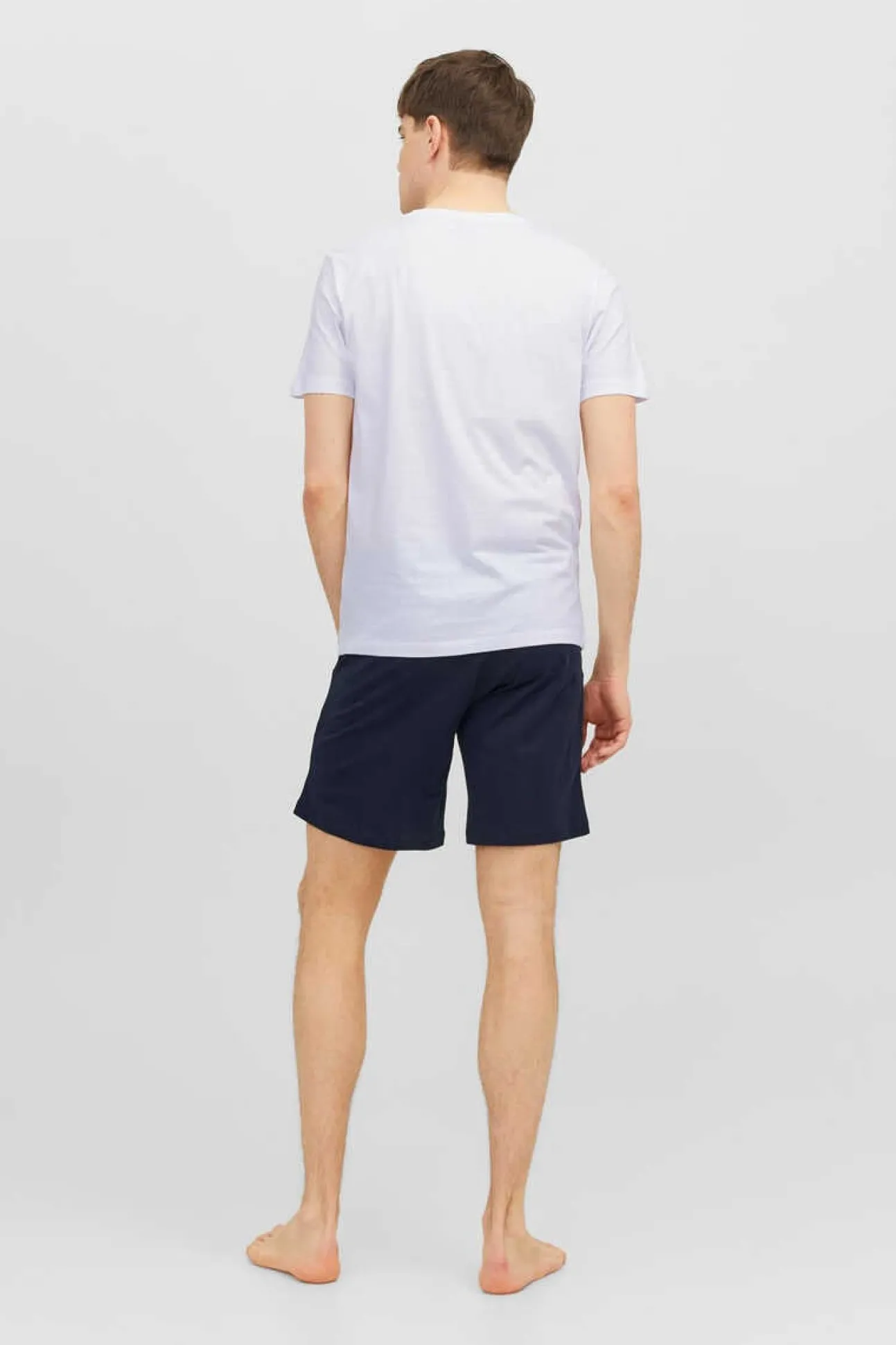 Pijama De Manga Curta E Calcas Curtas