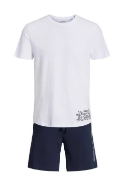 Pijama De Manga Curta E Calcas Curtas